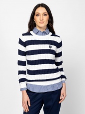 striped